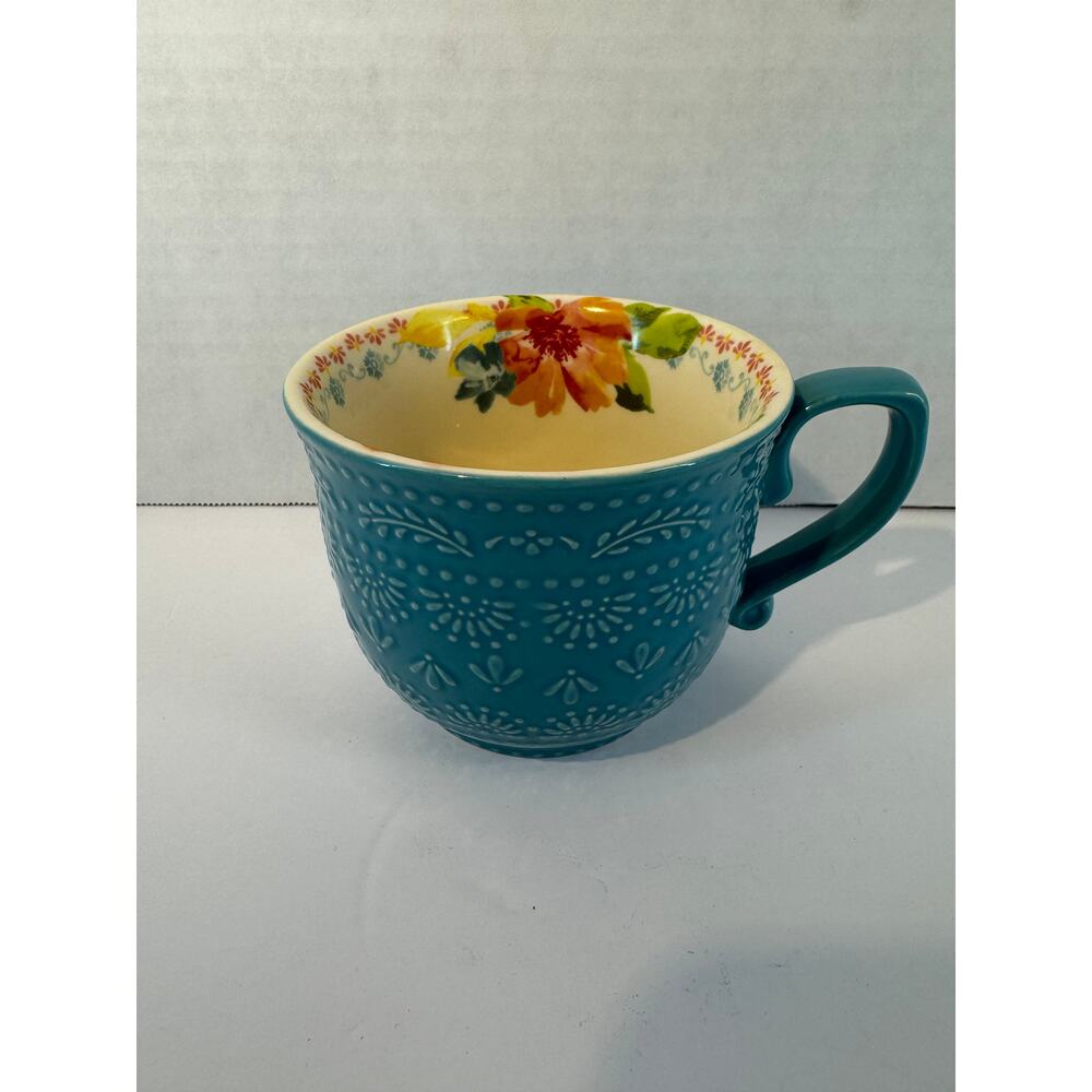 The Pioneer Woman Blue Floral Mug *discontinued*